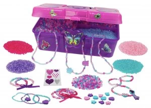 Image of Chad Valley Be U Bead Box and 5000 Beads