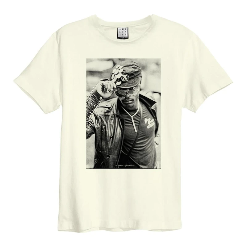 Image of Amplified Amplified Men Charles Alexander Joe Wise T-Shirt in White Size: 3X-Large White XXXL Male 5063806648673