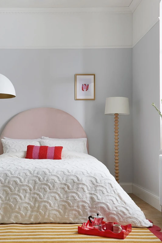 Image of Helena Springfield Helena Springfield 'Annie' Jacquard Duvet Cover Set in White Size: King White King Unisex 5016709702232