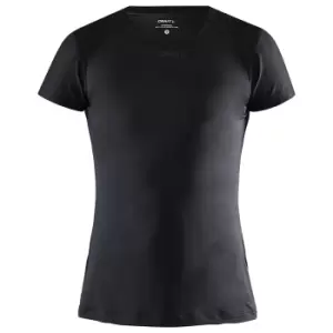 Image of Craft Womens/Ladies ADV Essence Slim Short-Sleeved T-Shirt (S) (Rio Red)