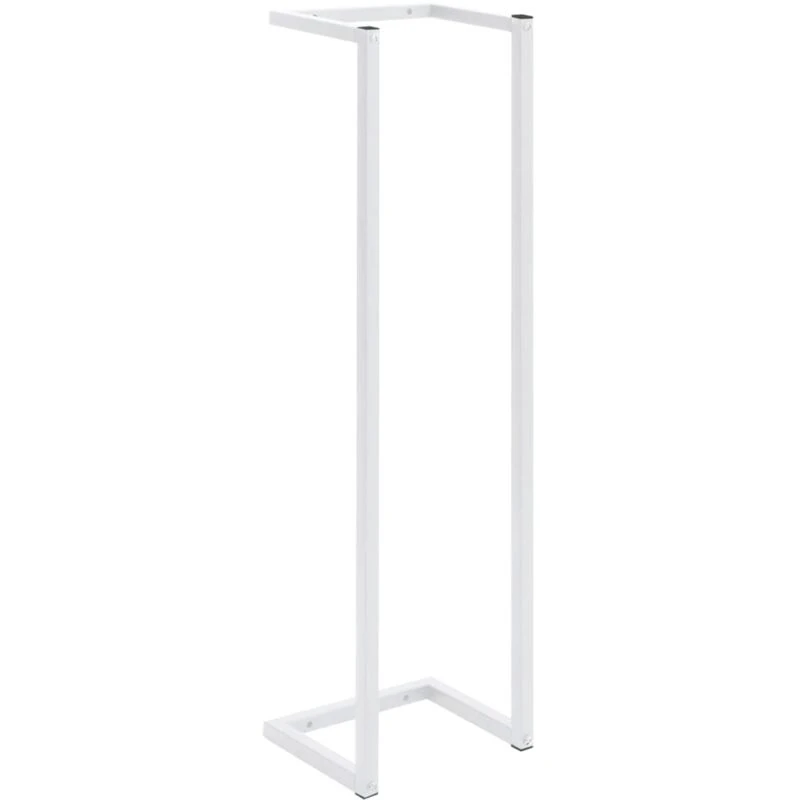 Image of VIDAXL Towel Rack White 25x20x95cm Steel Vidaxl 8720286504161