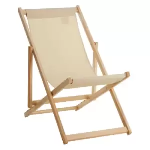 Image of Interiors By PH Cream Deck Chair