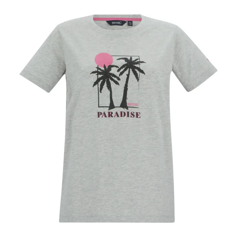Image of Womens T-Shirt Regatta Filandra VX Gris Female 38