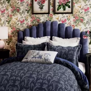 Image of Sanderson Voyaging Koi Single Duvet Cover Set, Midnight
