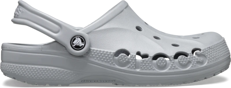 Image of Crocs Unisex Baya Clogs Light Grey W9/M8