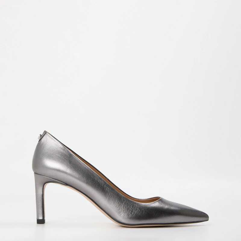 Image of Boss Womens Janet Pump70 Lmns Derby Shoes Silver female 3 (36)
