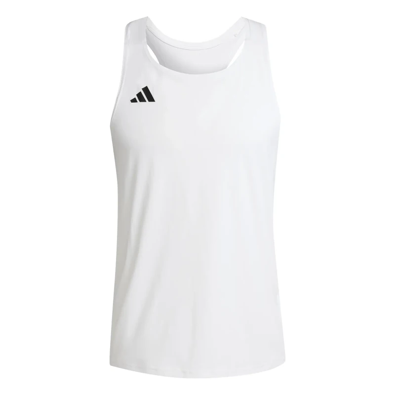 Image of Tank top adidas Adizero Essentials Blanc Male S