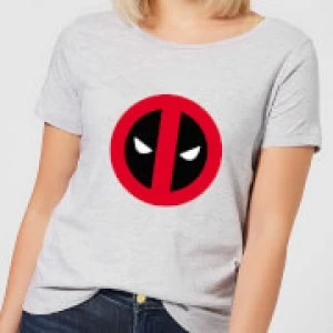 Image of Marvel Deadpool Clean Logo Womens T-Shirt - Grey - 3XL