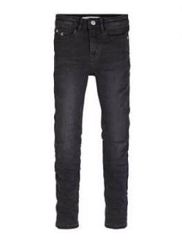 Image of Calvin Klein Jeans Girls Skinny High Rise Stretch Jean