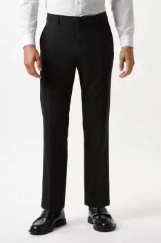Image of Mens Slim Fit Charcoal Essential Suit Trousers