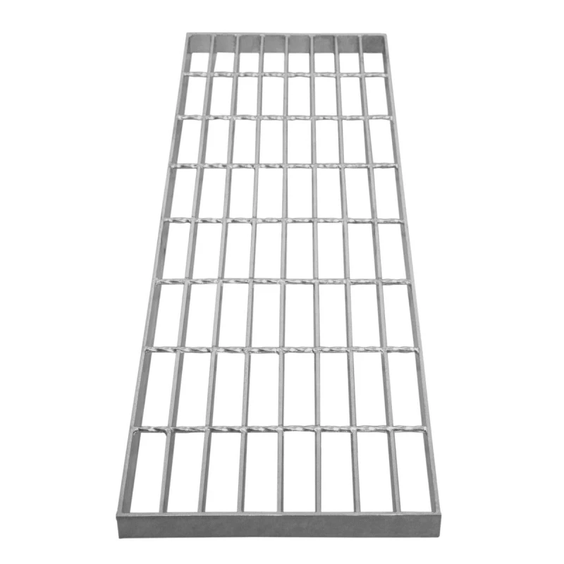 Image of MonsterShop Galvanised Grating Floor Forge Walkway Mesh Panel Grid Drainage 80Cm X 27Cm X 3Cm