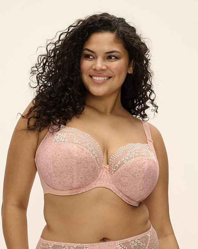 Image of Elomi Elomi Lucie Plunge Wired Bra Blush Pale Blush Female 36JJ EB04843