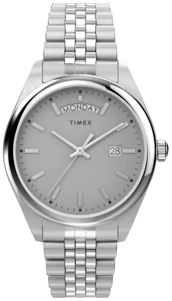 Image of Timex TW2V67900 Mens Legacy (41mm) Grey Dial / Stainless Watch