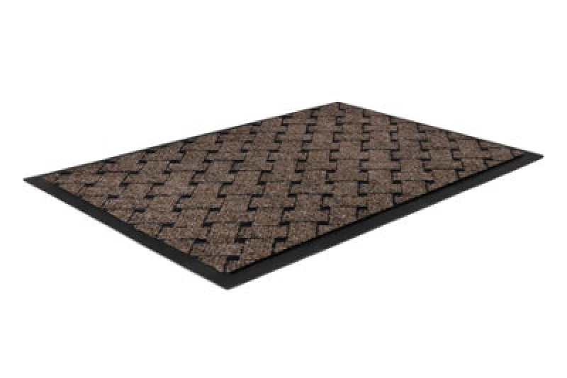 Image of RugsX Doormat Antislip Vectra 7764 Outdoor, Indoor Brown 40X60 Cm