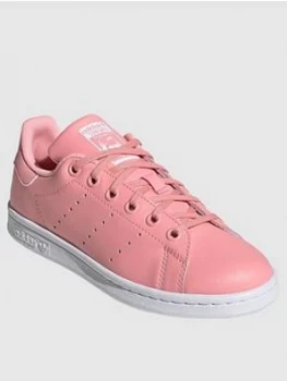 Image of Adidas Originals Junior Stan Smith Trainers - Pink