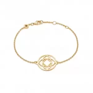 Image of Base Chakra Chain 18ct Gold Plated Bracelet CHKBR1001