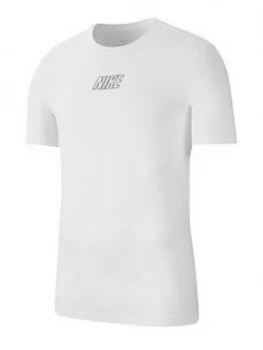 Image of Nike Training T-Shirt - White, Off White, Size XL, Men