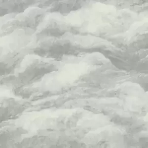 Image of Belgravia Decor Belgravia Decor Cloud Textured Wallpaper Grey