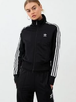 Image of adidas Originals Firebird Track Top - Black, Size 10, Women