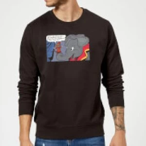 Image of Dumbo Rich and Famous Sweatshirt - Black - XL