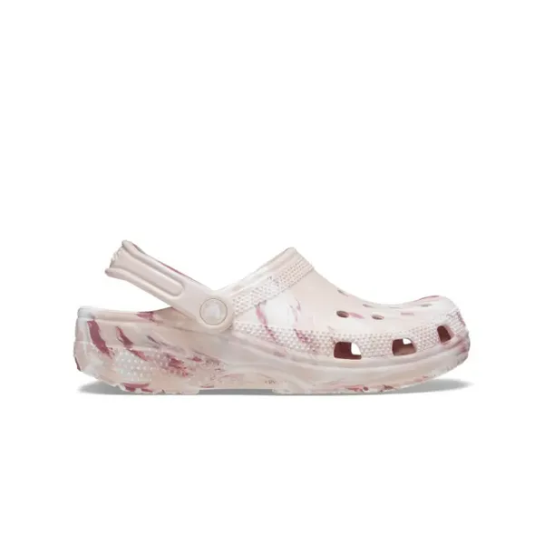 Image of Crocs Womens Classic Marbled Clog Vegan Sandals Shoes - UK 4 / EU 37-38 / M5 Pink female GDE2688QUA4