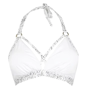 Image of Biba X Strap Bikini Top - Neutral Tiger