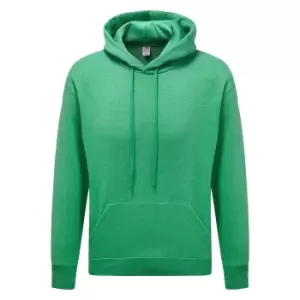 Image of Fruit of the Loom Mens R Hoodie (XL) (Green Heather)