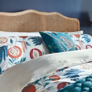 Image of Sanderson Jackfruit Super Kingsize Duvet Cover, Indigo