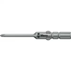 Image of Wera 851/21 J 4mm HIOS Direct Drive Phillips Screwdriver Bits PH0 40mm Pack of 1