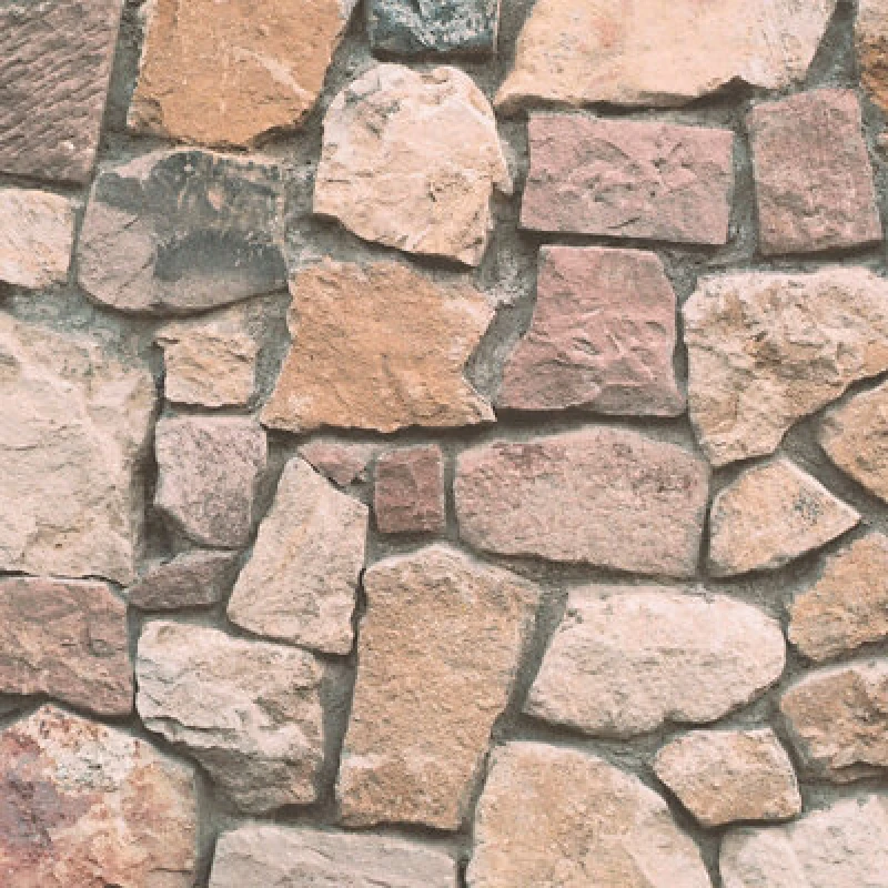 Image of A.s. Creation Dekora Brown, Cream & Grey Stone Effect Rustic Textured Wallpaper