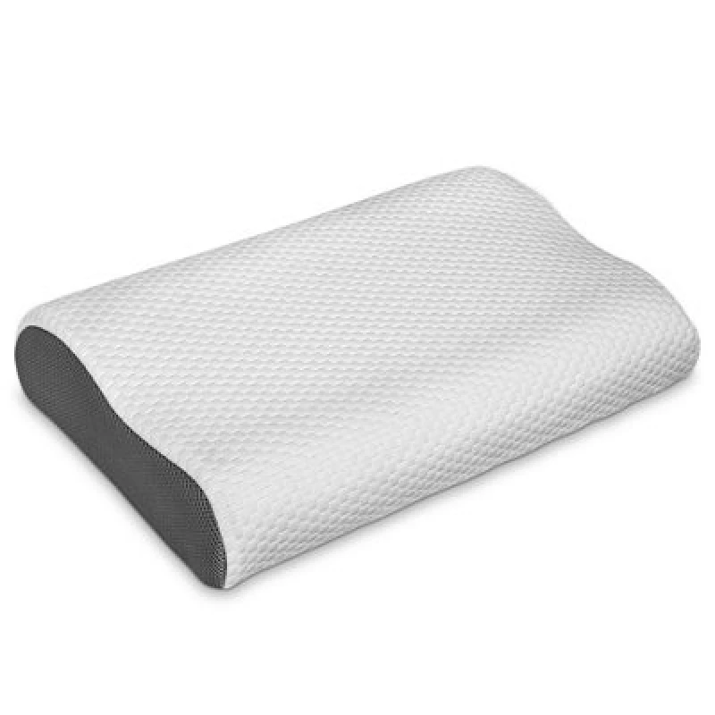 Image of Aamira Premium Cervical Neck, Head, Back & Shoulder Support, Shredded Orthopaedic Memory Foam, Bamboo Washable Cover
