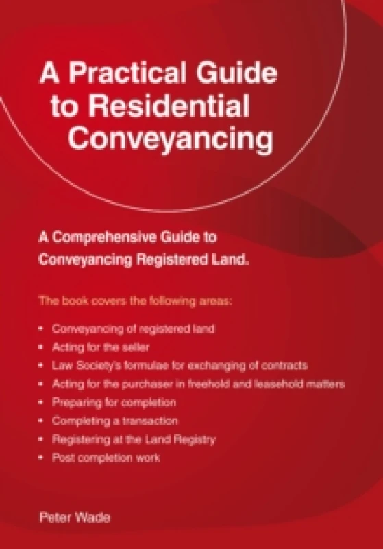 Image of A Emerald Guide to a Practical Guide to Residential Conveyance Paperback / softback