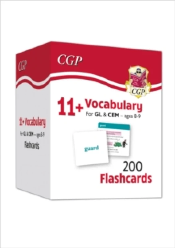 Image of 11+ Vocabulary Flashcards for Ages 10-11 - Pack 1 Hardback