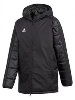 Image of Boys, adidas Youth Winter Jacket - Black, Size 7-8 Years