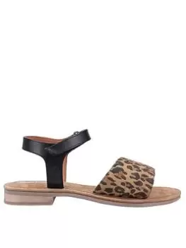 Image of Hush Puppies Annabelle Sandal - Leopard, Brown, Size 3, Women