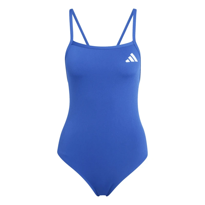 Image of Womens V-back one Piece swimsuit adidas Ripstream Team Bleu Female 44