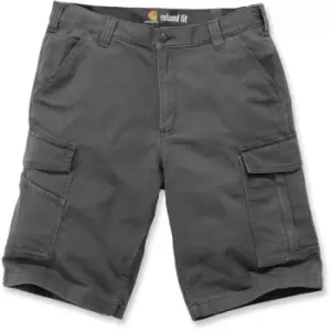 Image of Carhartt Mens Rigby Rugged Flex Durable Cargo Work Shorts Waist 40' (102cm)