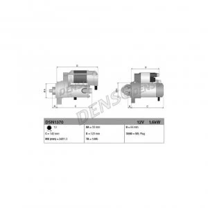 Image of Starter DENSO DSN1370