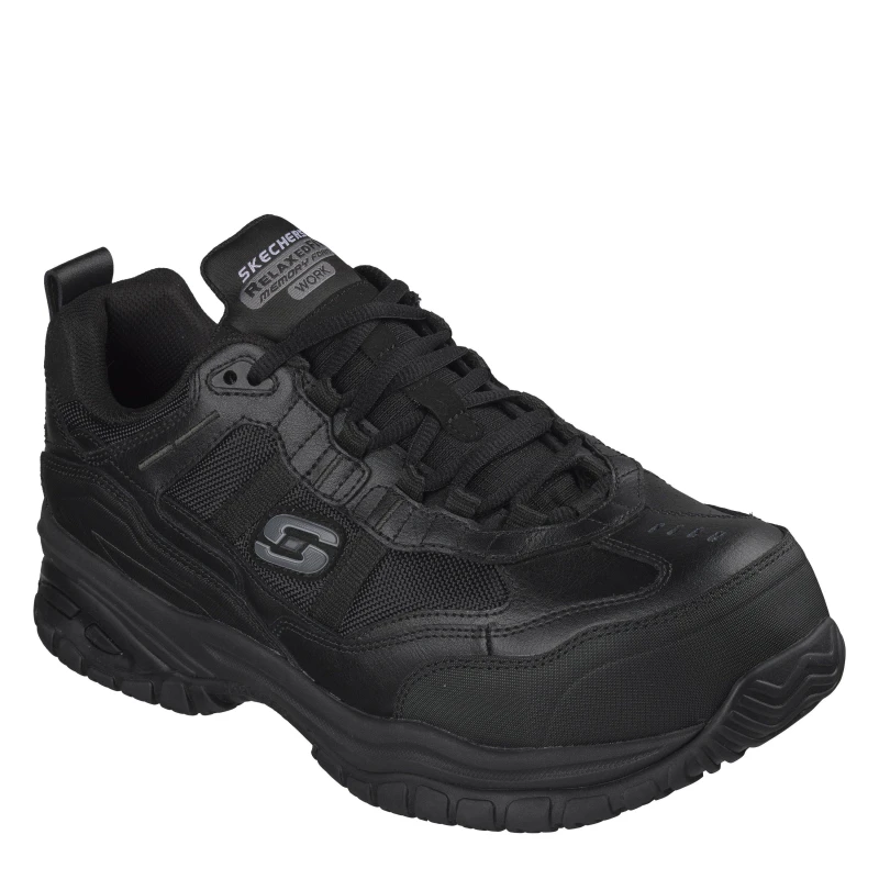 Image of Skechers Work Stride Mens Safety Shoes - Black 8.5