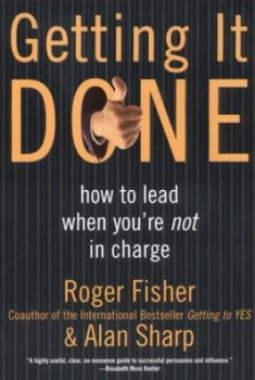 Image of Getting It Done by Roger Fisher Paperback