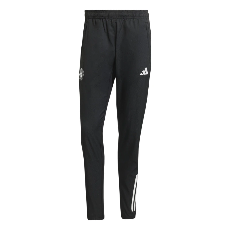 Image of adidas Manchester United Pre Match Tracksuit Bottoms 2025 2026 Mens Black male 2XL