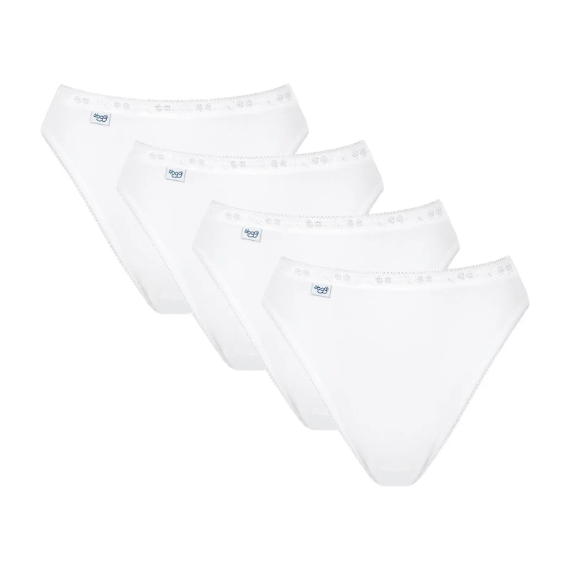 Image of Sloggi Womens briefs Sloggi Basic+ Tai 4P Blanc Female 40