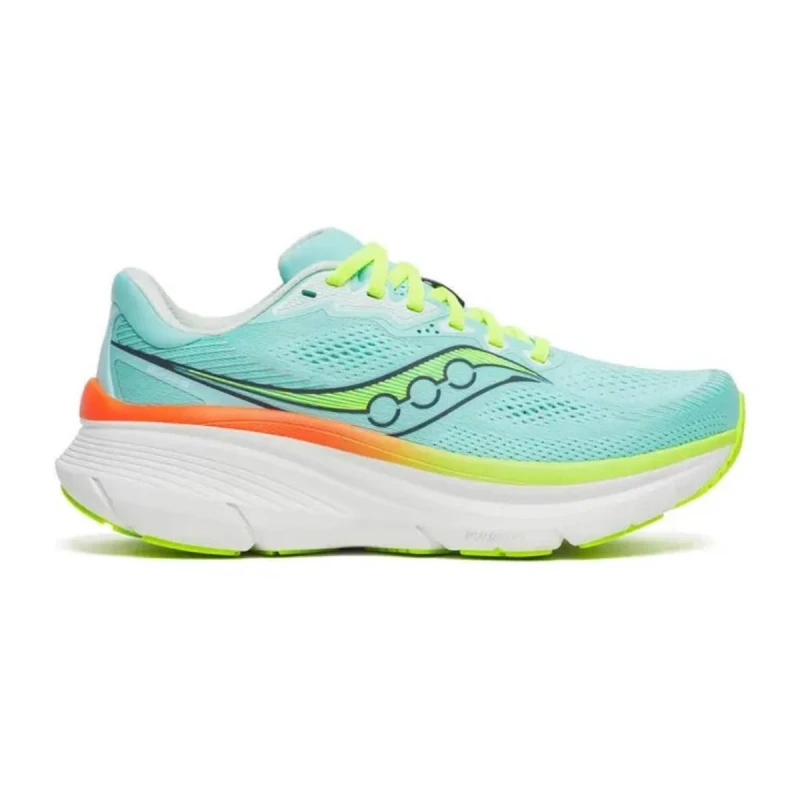 Image of Saucony Guide 19 Blue Green SS26 Women, Size 42 - EUR