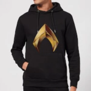 Image of Aquaman Symbol Hoodie - Black