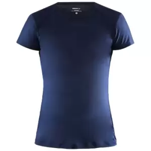 Image of Craft Womens/Ladies ADV Essence Slim Short-Sleeved T-Shirt (XL) (Blaze)