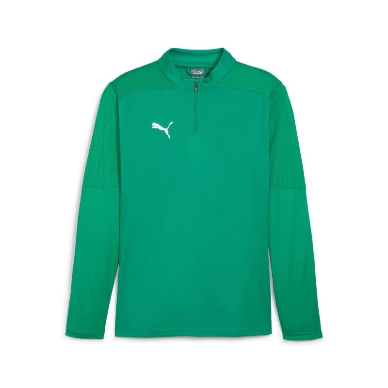 Image of Puma TeamFINAL Training quarter Zip Top Green male 3XL