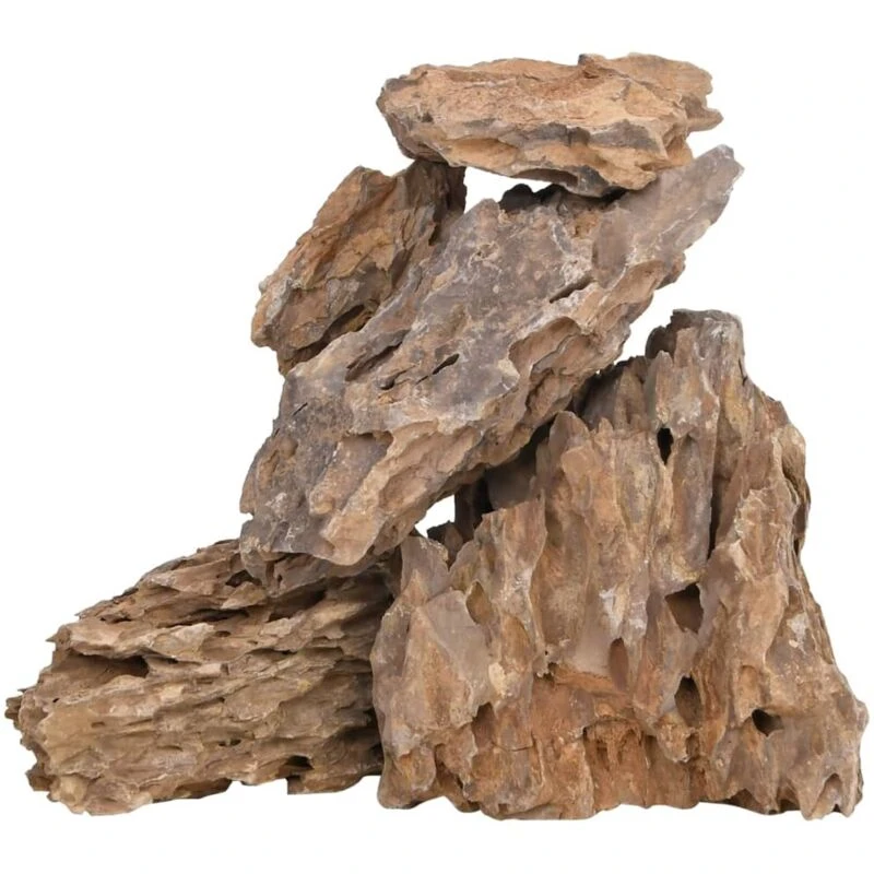 Image of vidaXL Dragon Stones 25 kg Mixed Colour 10-30 cm, Multi 155308