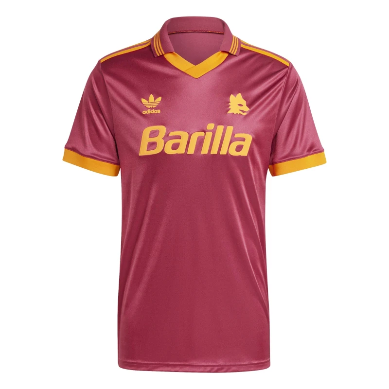 Image of adidas Roma Jsy 93 T-Shirt Mens Legacy Burgundy male XS
