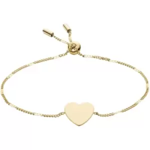 Image of Ladies Fossil Jewellery Drew Engraveables Bracelet