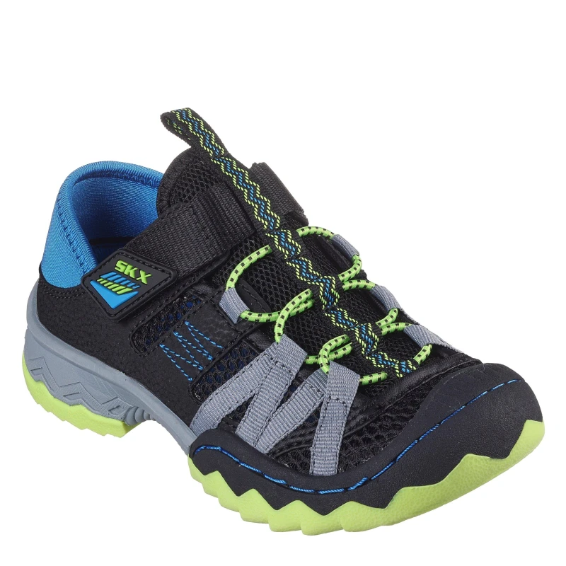 Image of Skechers Whipsaw Black/Blue/Lime unisex C10 (27.5)